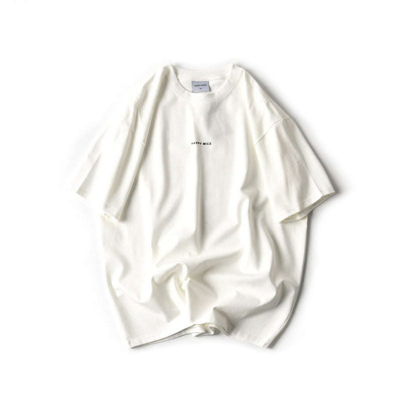 Wordmark Crewneck Tee, flat lay Off-White