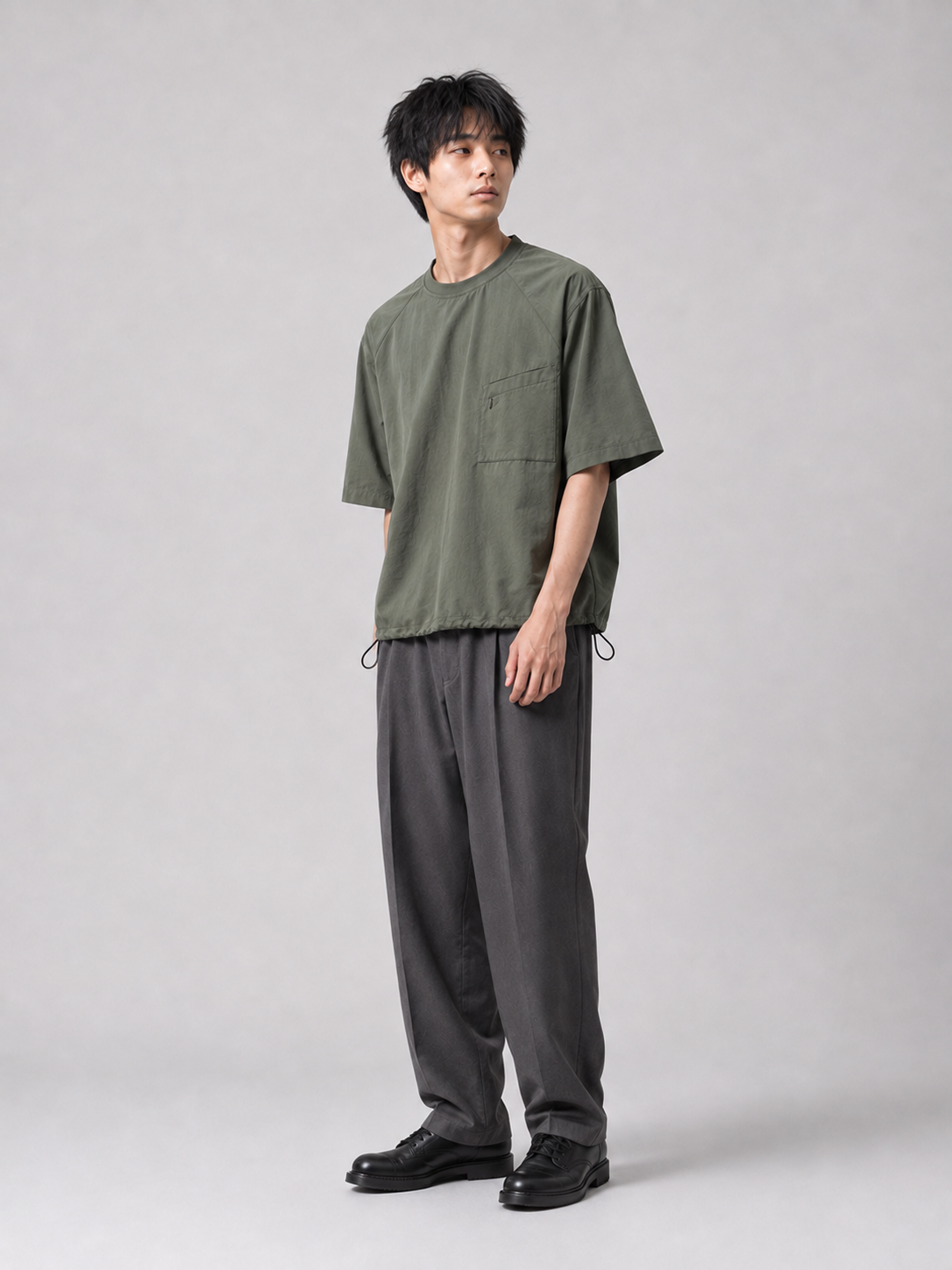 Editorial model hero view