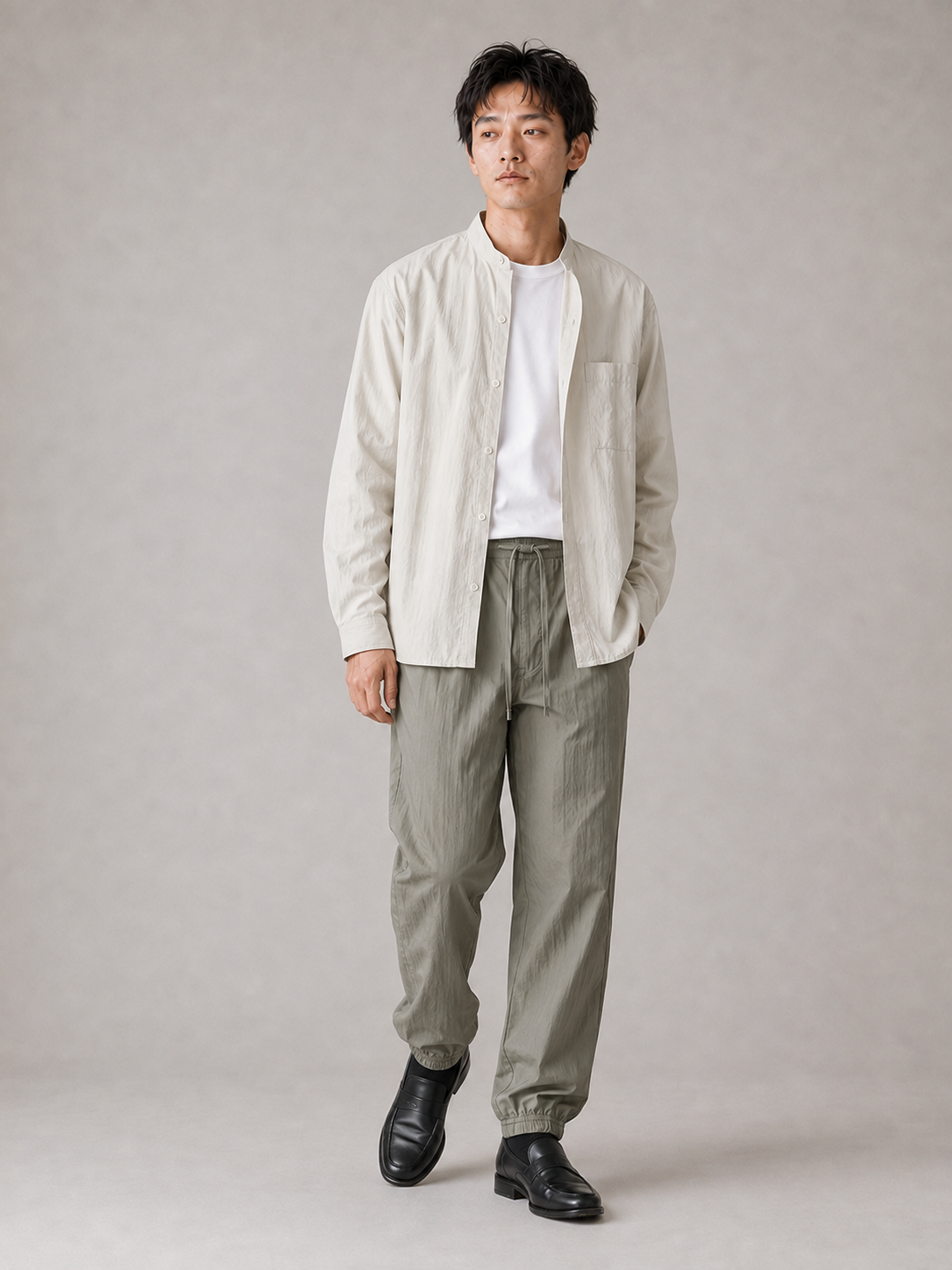 Editorial model hero view