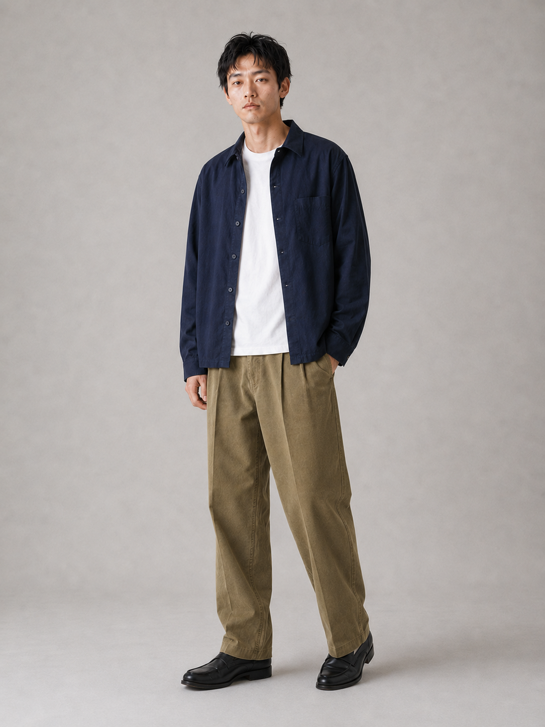Editorial model hero view