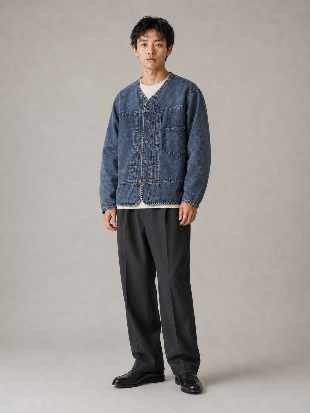 Editorial model hero view