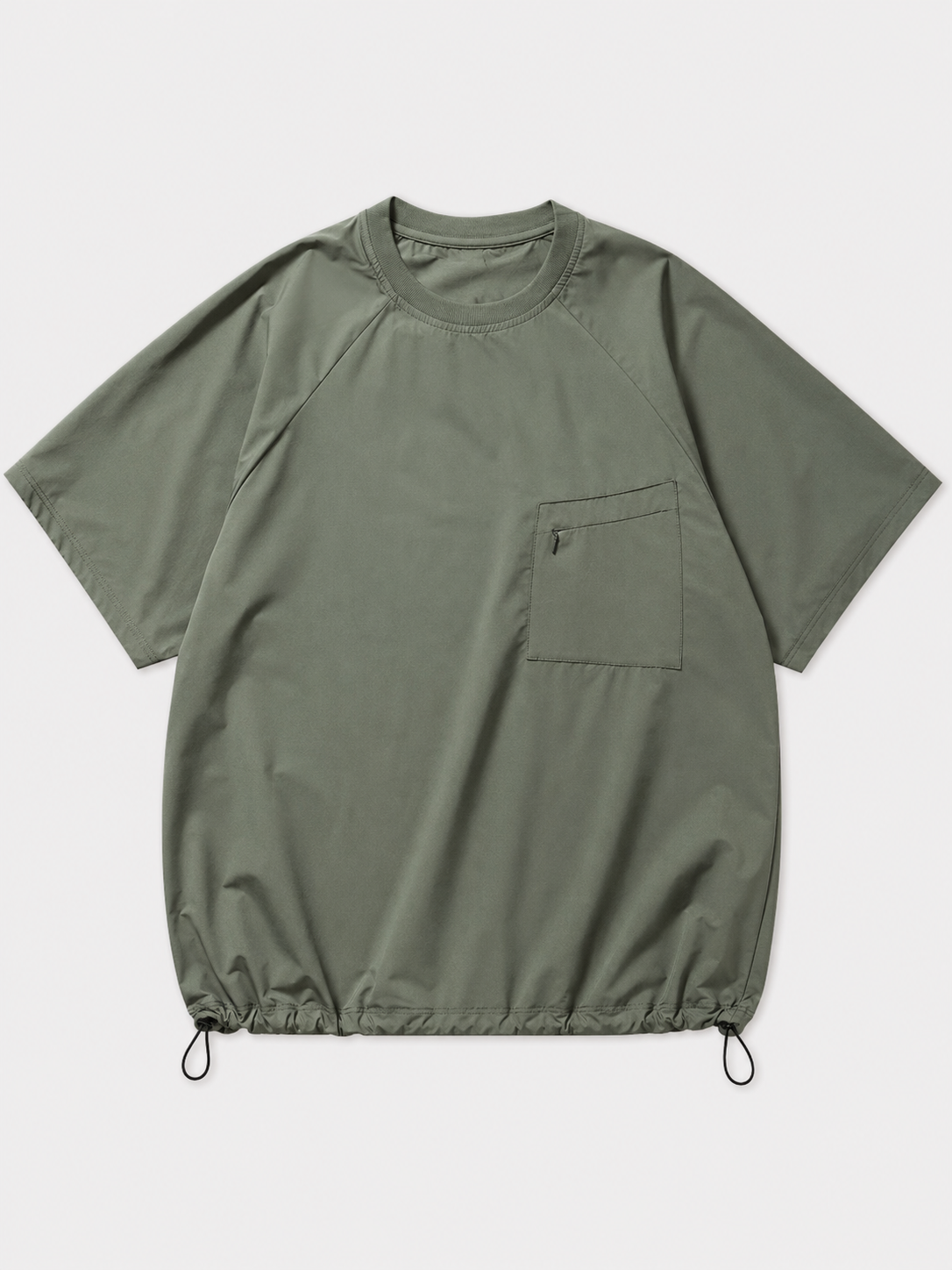 [color:gray-green] Quick-dry shirt product view