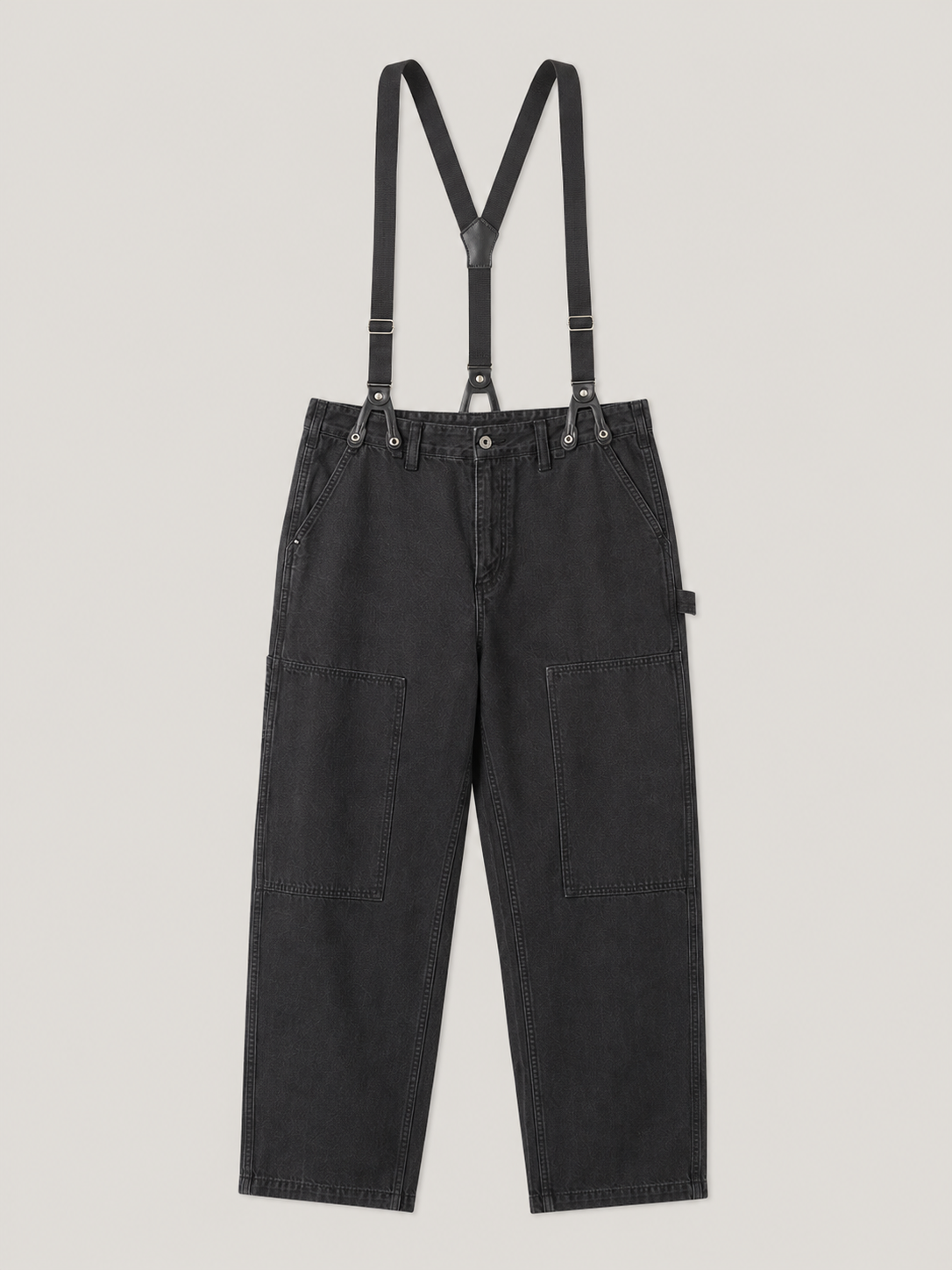 [color:black] Suspender trousers product view